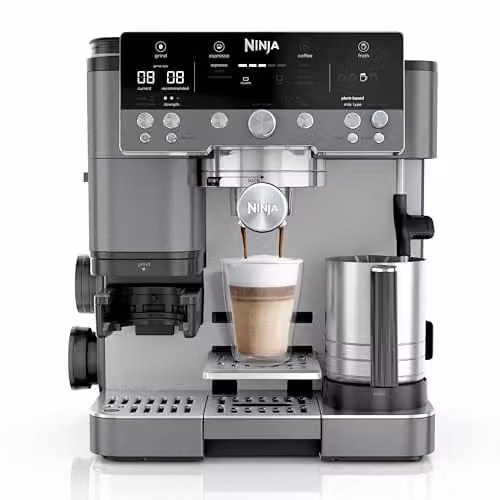 Ninja Luxe Premier 3-in-1 koffiemachine ES601EUGM, Donkergrijs