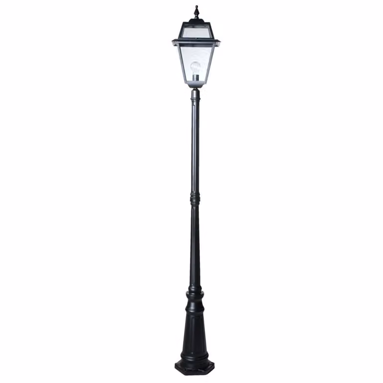 Franssen Buitenlantaarn Perla Klassiek Zwart Aluminium Hoogte: 122 cm