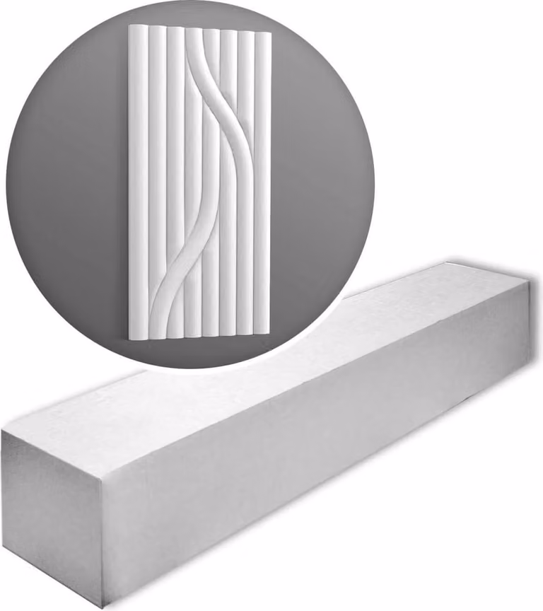 Orac Decor W213-box Hill Trace 3D muurpaneel muurbekleding, 8 lijsten, 16 m2