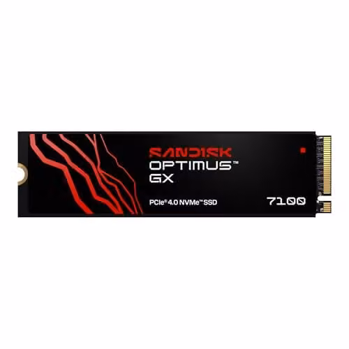 SanDisk Optimus GX 7100 NVMe SSD 2 TB PCIe 4.0 M.2 2280