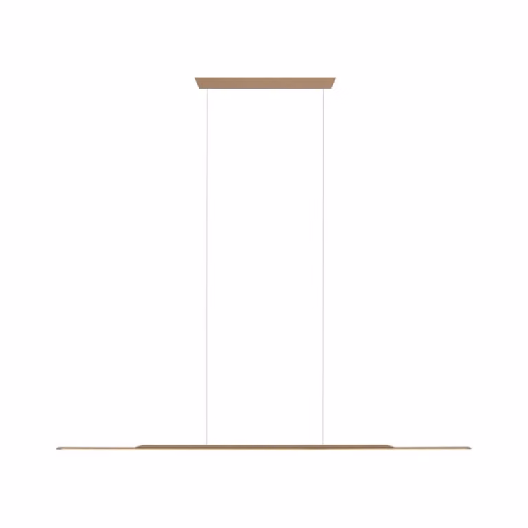 Paul Neuhaus Pure Surface LED hanglamp brons aluminium 125 cm
