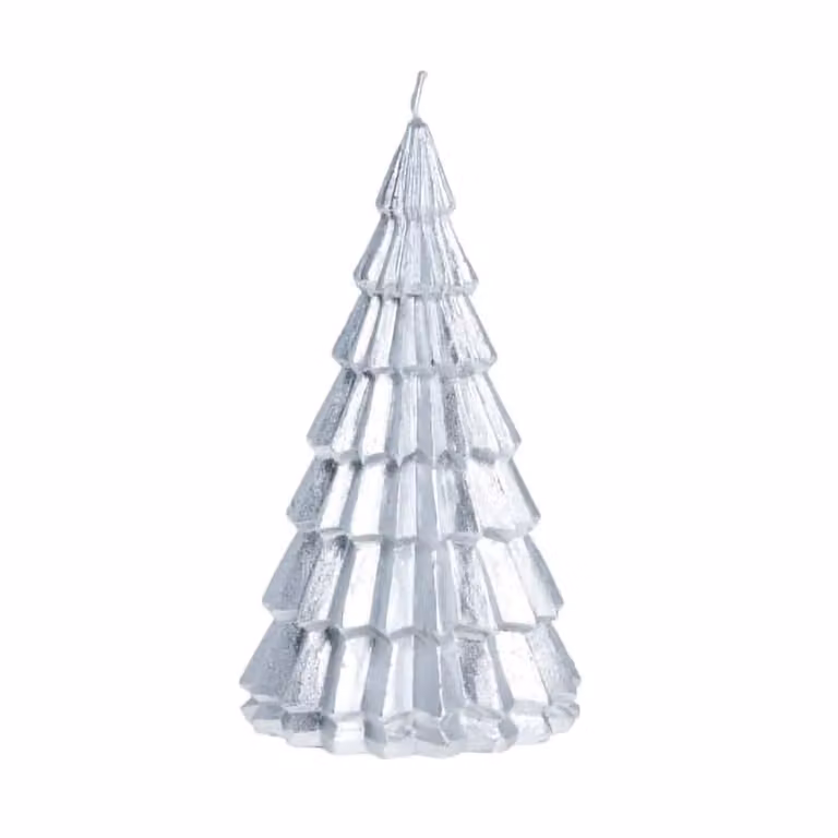 Lene Bjerre Livinne vaas gran licht zilverkleurig 14 cm