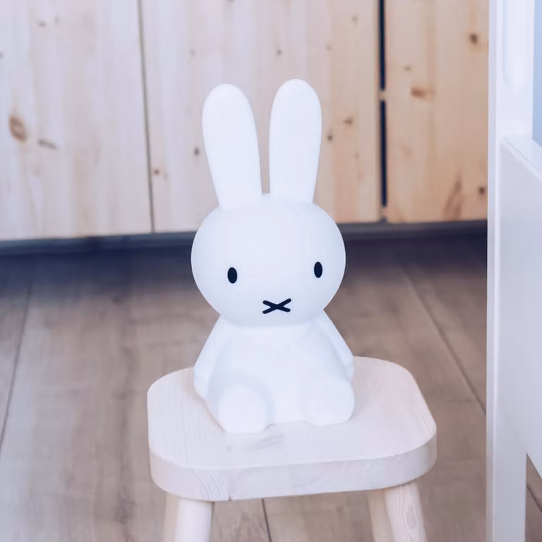 Mr Maria Miffy First Light LED tafellamp met oplaadbare batterij, Hoogte: 30 cm