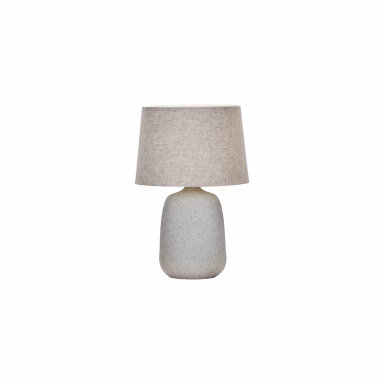 House Doctor Tana tafellamp beige/wit Ø30x46 cm