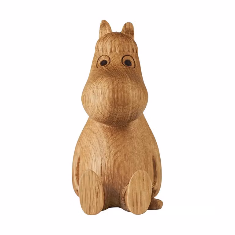 Dsignhouse x Moomin houten decoratie Snorkmaiden 10 cm EIK (FSC)