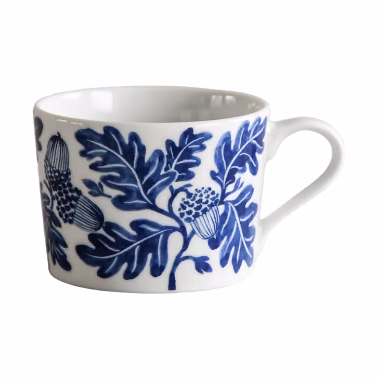 Götefors Porslin Acorn koffiekopje 24 cl Blauw