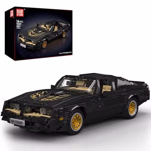 Mould King 10029 Klassieke Supercar Bouwset MOC Sportwagen Model Kit met 1557 Onderdelen
