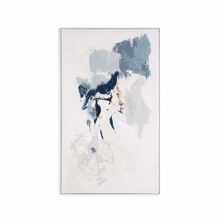 Kave Home Schilderij Erale Wit B: 200 cm, H: 120 cm