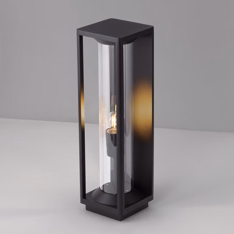 Lyora Pacific Solar Tuinlamp Padverlichting Grijs/Zwart Hoogte: 50 cm, Breedte: 15 cm