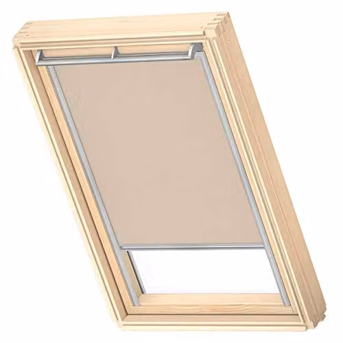 VELUX Lichtdoorlatend Rolgordijn RFL met grijze geleiders, M06, Zand