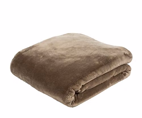 Gözze Premium Cashmere Feel Plaid, Beige/Bruin, B/D: 130 x 170 cm