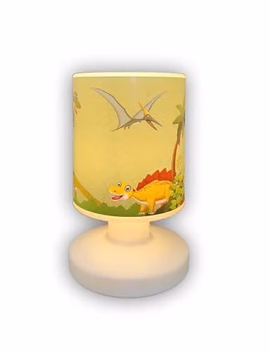 Niermann Standby Dino LED Accu-tafellamp voor kinderen, Multicolor, B/D/H: 13 x 20 x 13 cm