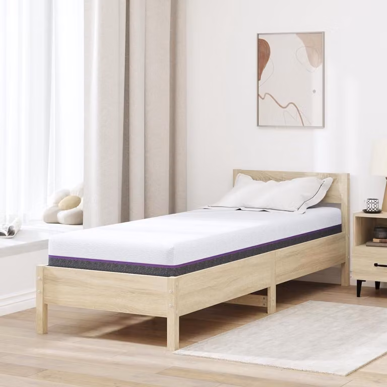 Comfortabel Traagschuim Matras Topper voor Volwassenen - B/D/H: 80 x 200 cm