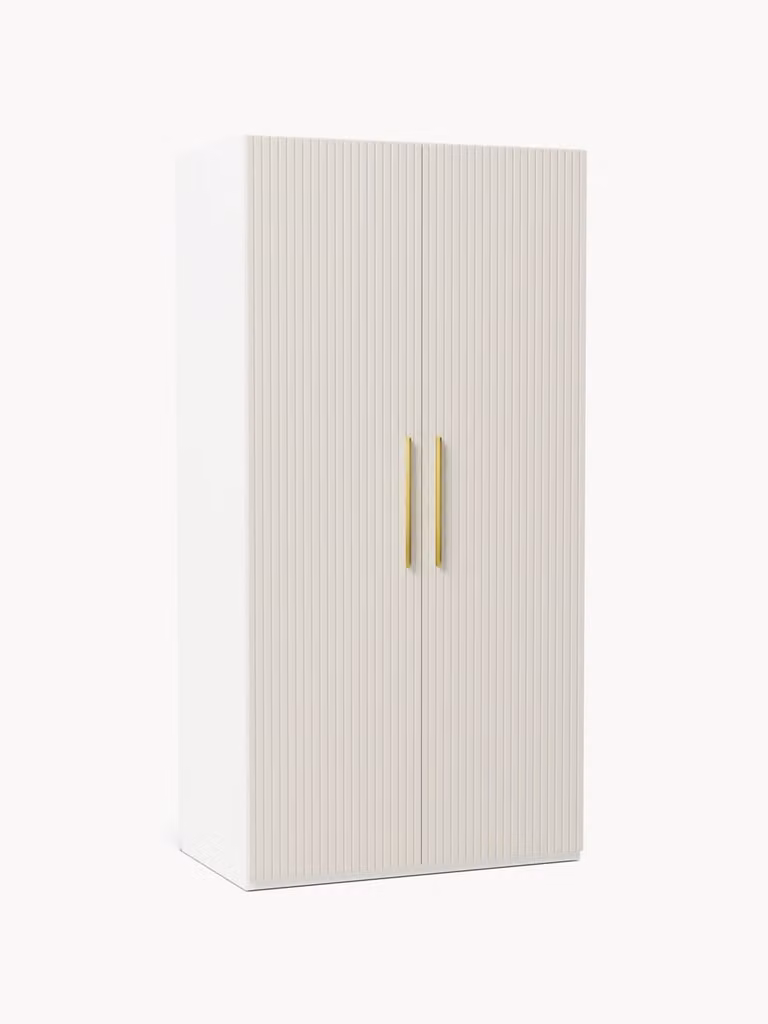 Westwing Collection Simone Modulaire Draaideurkast van Hout, Hoogte: 200 cm