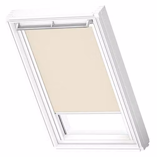 VELUX Lichtdoorlatend Rolgordijn RFL met Witte Geleiders, U04, Beige