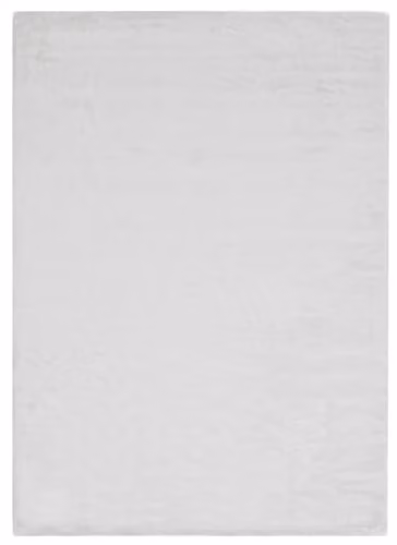 Luxor Living Kunstbont Vloerkleed Wit, 120 x 170 cm