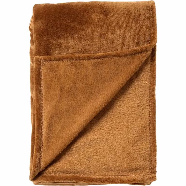 Dutch Decor Plaid Billy voor volwassenen, Tobacco Brown, 150 x 200 cm