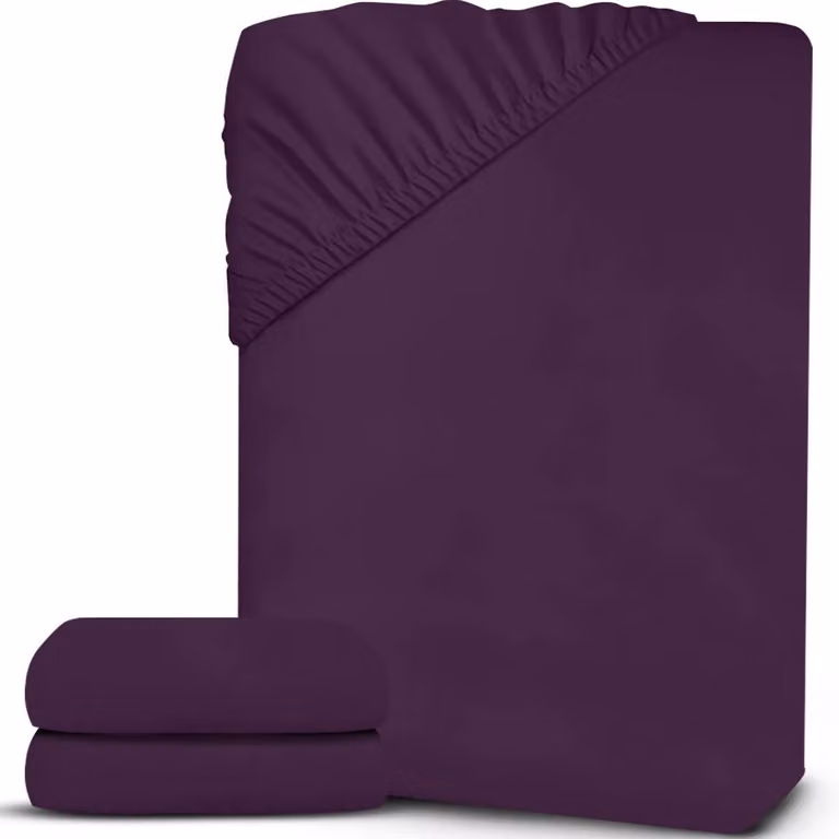 DailySupplies® Matrasovertrek en Dekbedovertrek Set - Paars - Extra Zacht - 160x200 cm