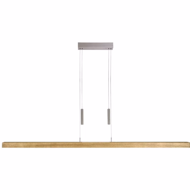 HerzBlut Leonora Hanglamp Up & Down - Oiled Oak - Hoogte: 160 cm