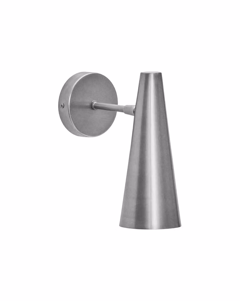 House Doctor Precise wandlamp, zilver, metaal, 21 cm