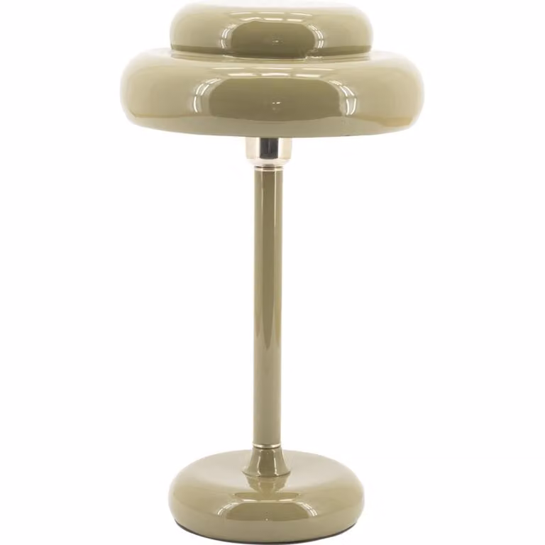 Budget Home Store Tafellamp Pomme olijfgroen