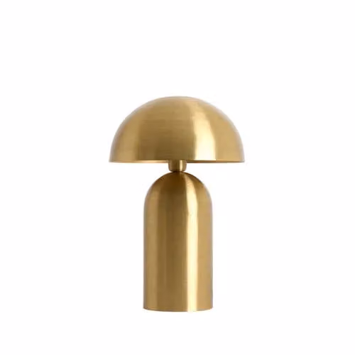 Light & Living Tolima design tafellamp goud/messing B: 31 cm, H: 48 cm