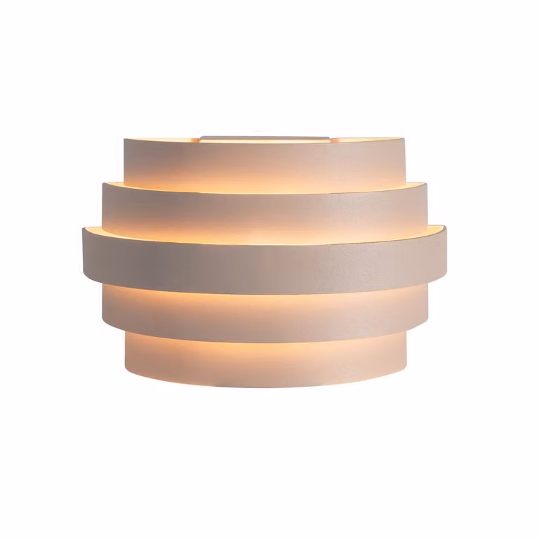 Highlight Scudo Design Wandlamp Beige/Bruin 20 cm