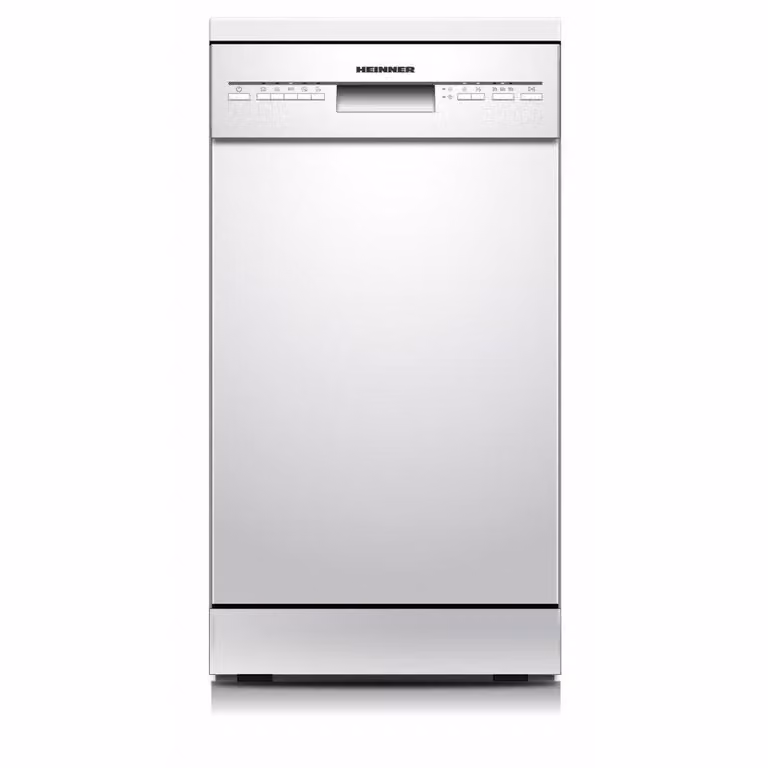 Heinner HDW-FSM45510WE++ Vaatwasser, 45 cm, 10 Couverts, 5 Programma's, AquaStop, Wit