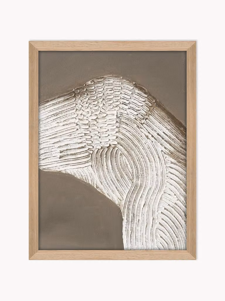 Malerifabrikken Handgeschilderd ingelijst canvas Raw Shape I