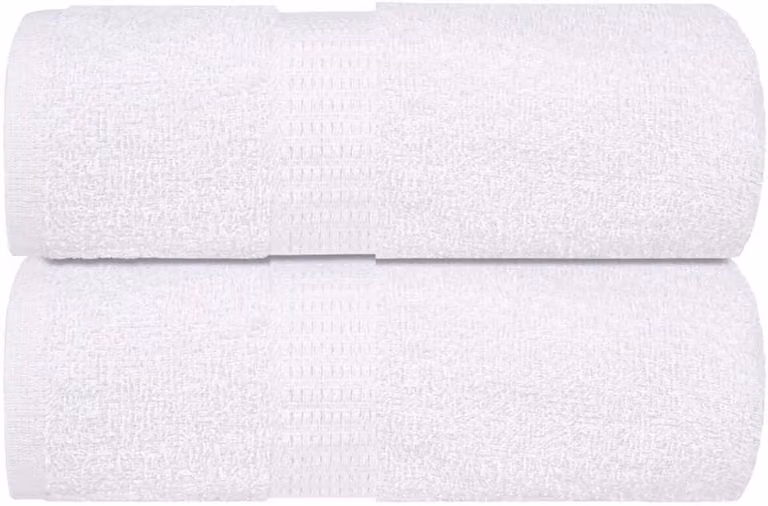 Gastendoekjes Katoen - Set van 50 stuks - Wit - 30 x 50 cm