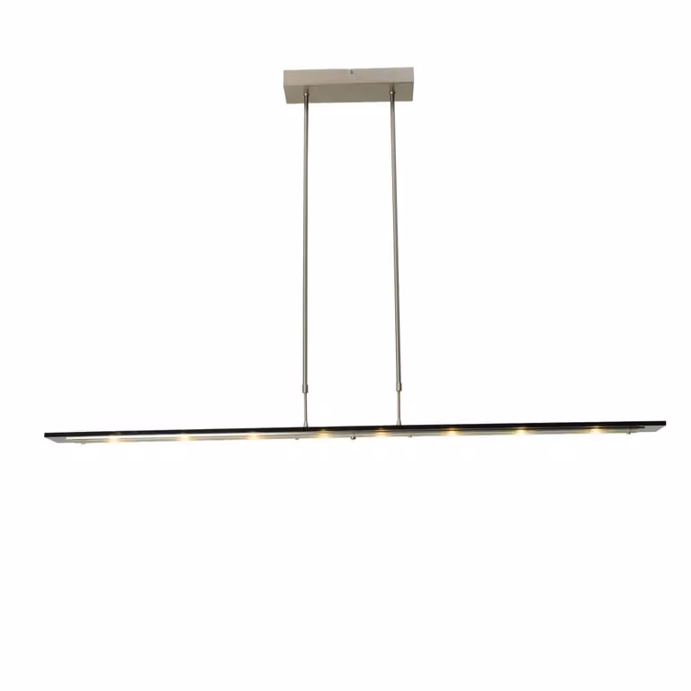 Masterlight Vigo Hanglamp voor eetkamer en kantoor, Zilver/Grijs, B/D/H: 130 x 130 x 10 cm