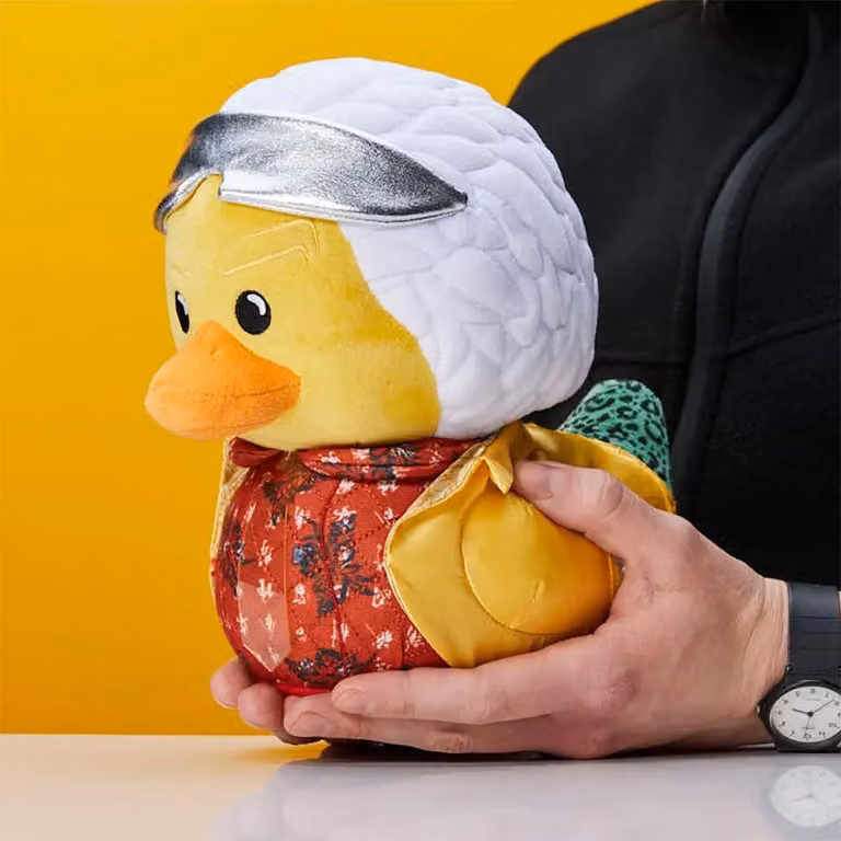 Numskull Tubbz pluchen figuur Doc Brown Terug naar de Toekomst 2015, 23 cm