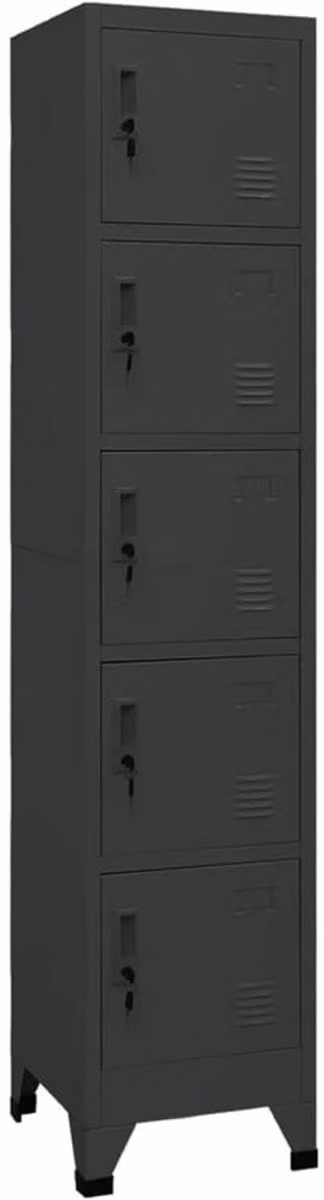 Metalen Archiefkast voor Kantoor of Hallway, Hoogte: 180 cm