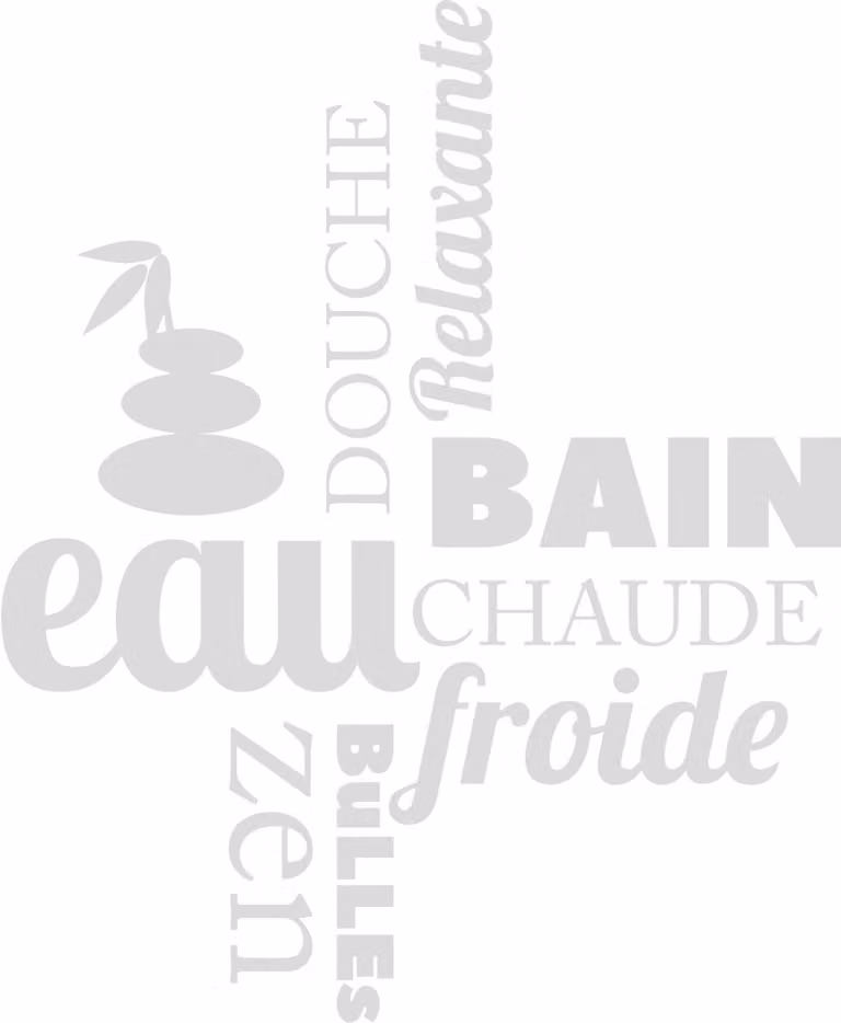 Ambiance Sticker Privacy raamfolie ZEN SHOWER zelfklevend privacyscherm voor doucheramen en -deuren Breedte: 80 cm, Hoogte: 100 cm