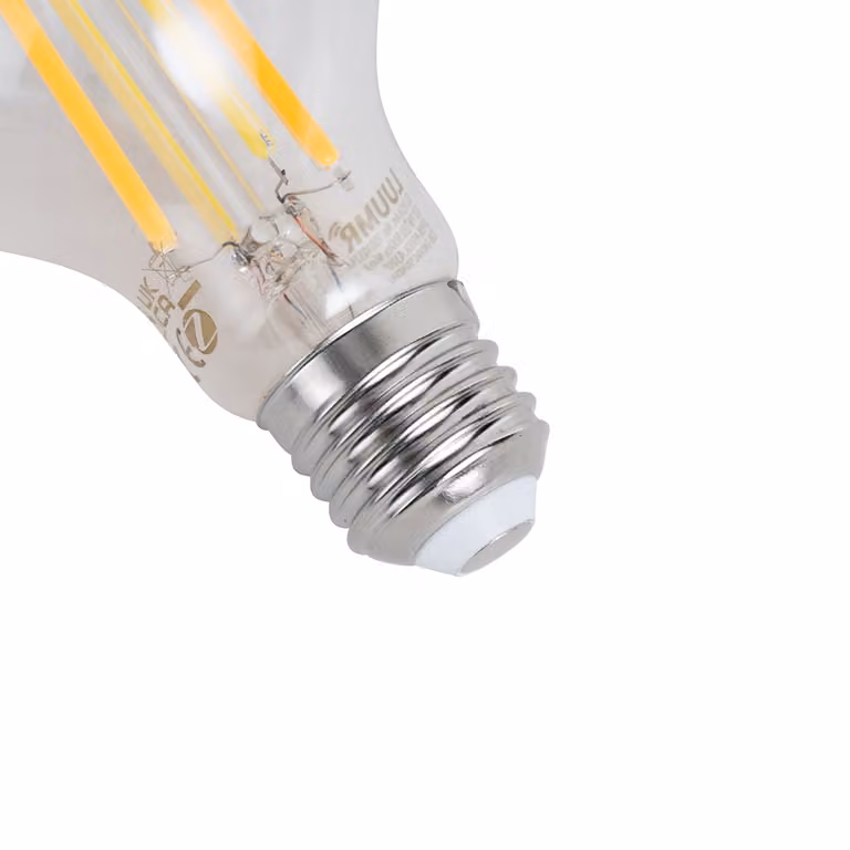 Qazqa Set van 3 Smart LED Lampen E27 A60 Zigbee Dimbare Lichtbronnen 7W 806LM 2700-6500K Transparent