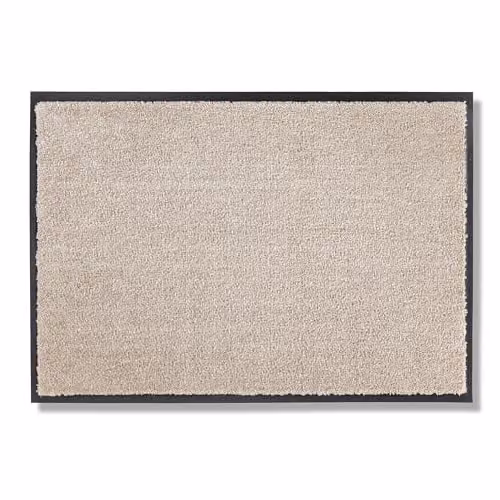 Schöner Wohnen Kollektion Slijtvaste Deurmat Miami - Beige Getufte Schoonloopmat - 50 x 70 cm
