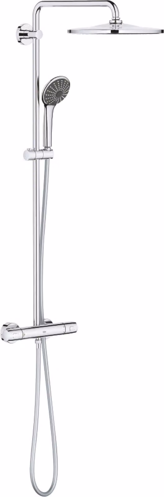 Grohe Vitalio System 310 doucheset voor wandmontage, 1,75 meter, met draaibare ventielen