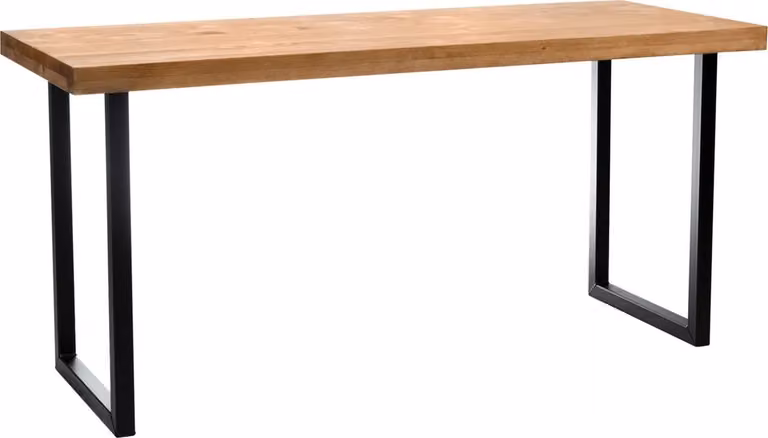 Design85 Kinderbureau Bruin Wax B: 140 cm, D: 60 cm, H: 76 cm