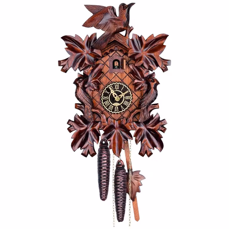 Trenkle Handgesneden Cuckoo-klok Cuckoo Classic met Kettingaandrijving voor 1 Dag