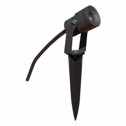 EVN LED-spot met grondpen IP65 PLC650502, zwart