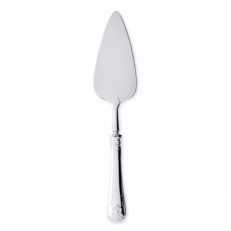 Gense Gammal Fransk taartschep zilver roestvrij staal 26,5 cm