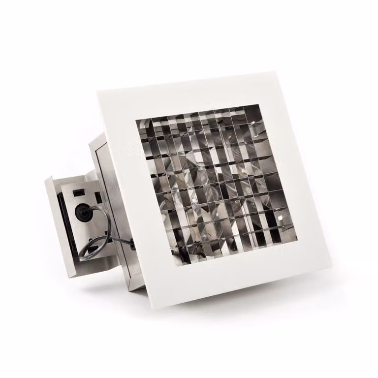 Konstsmide Square Inbouwspot LED Wit - Dimbaar - 6W - 550lm - Warm wit 3000K