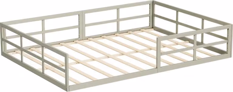 Vitalispa Minno Kinderbed Grijs - B/D/H: 205 x 145 cm