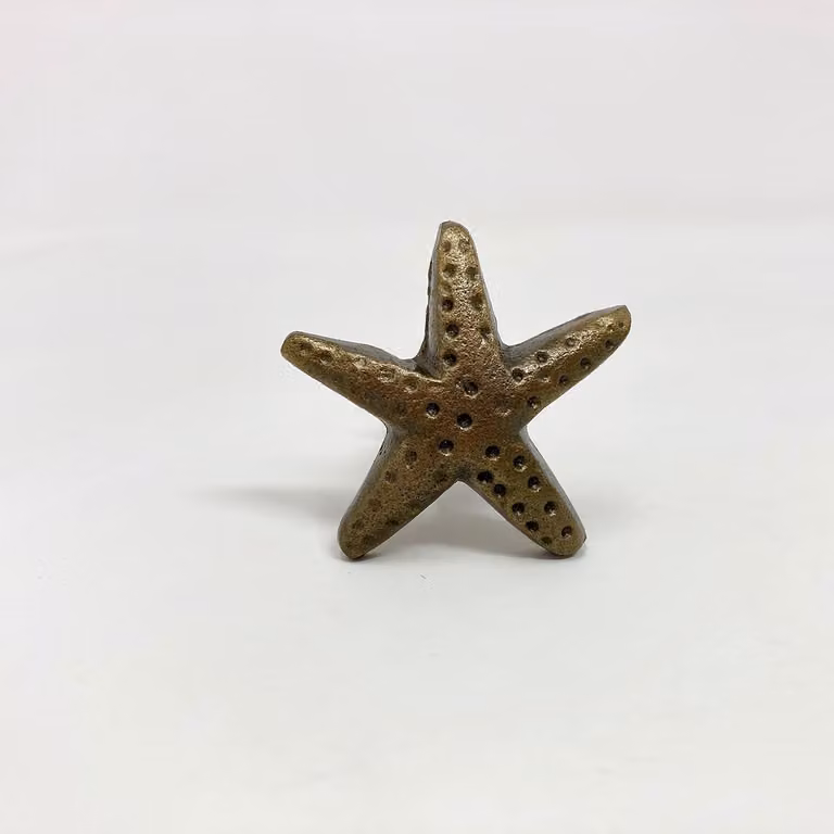 Ladeknoppen Antiek Brons - Handgemaakte Meubelgrepen voor Kasten - 4,5 x 4,5 cm