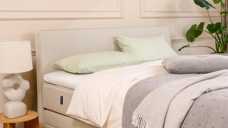 BRUNO Premium boxspring met opbergruimte, beige, 180 x 200 cm