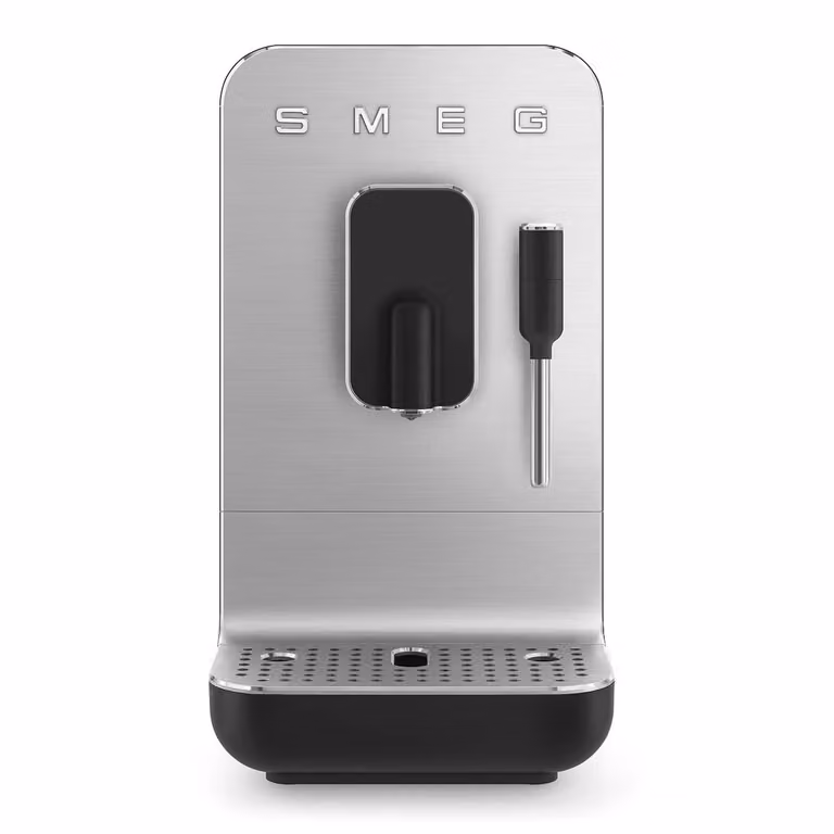 Smeg BCC12BLMEU Volautomaat Zwart met Ingebouwde Molen en 1,4 Liter Waterreservoir
