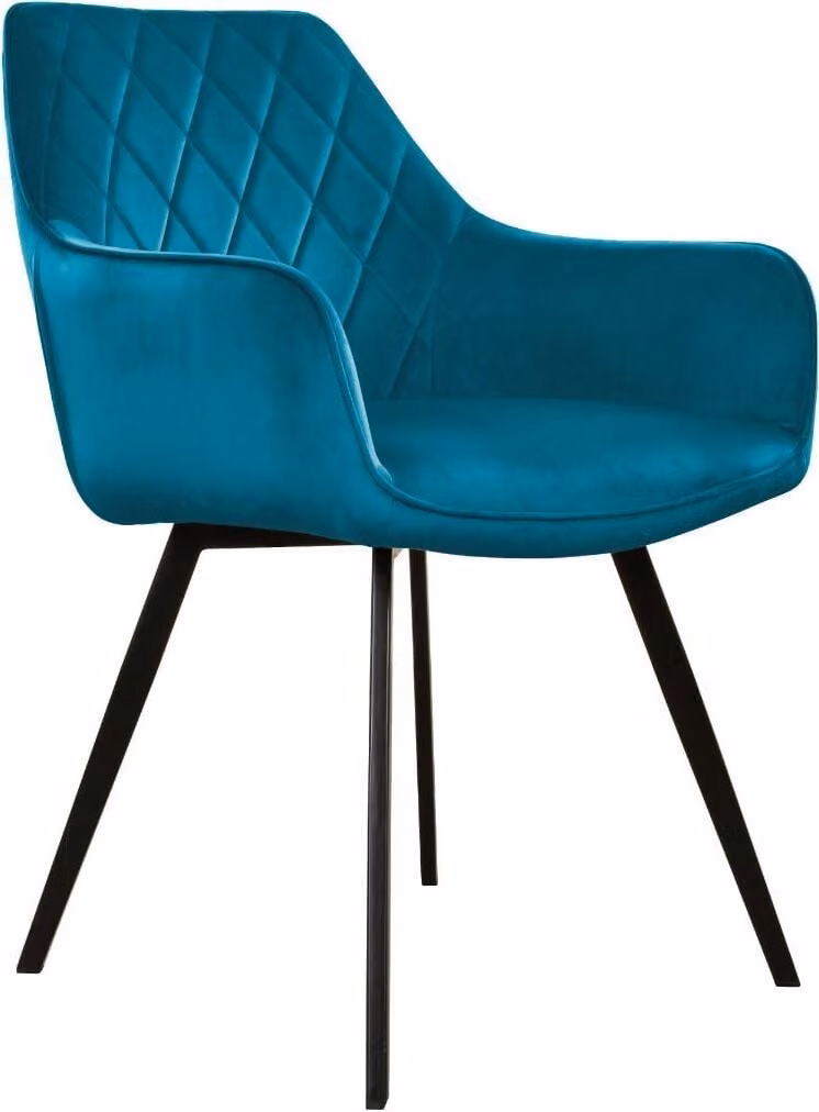 Kick Collection Eetkamerstoel Karl Velvet - Blauw