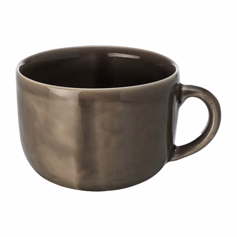 Heirol x Nosse Svelte theekop met schotel 40 cl Olive