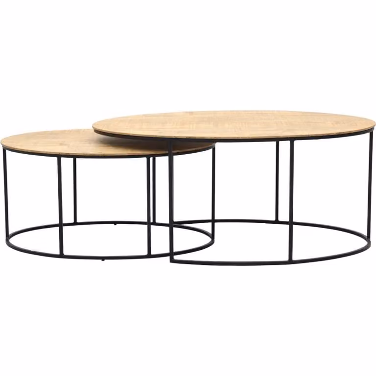 Budget Home Store Salontafel Tigo set van 2