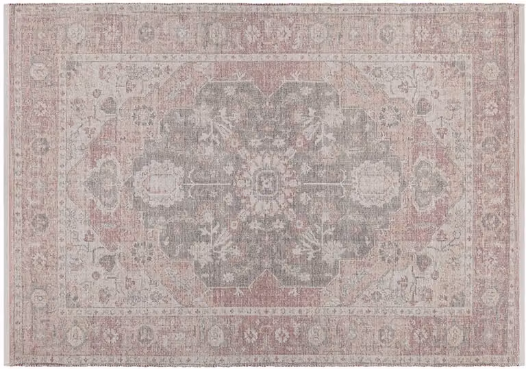 Loberon Vloerkleed Kaelun Bont met Klassiek en Oosters Design